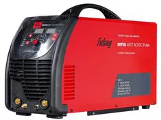 Аппарат аргонодуговой сварки FUBAG INTIG 400 T W AC/DC PULSE + горелка + модуль охлаждения + тележка