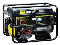 Трехфазный Бензиновый генератор с электростартером Huter DY9500LX-3